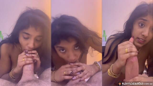 Desi Behen Bhai MMS: Deepthroat Oral Sex – Viral Hindi Sex Video