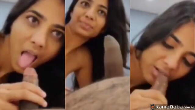 Horny Amateur Girlfriend Gives Passionate Deepthroat Blowjob – Real Couple BJ