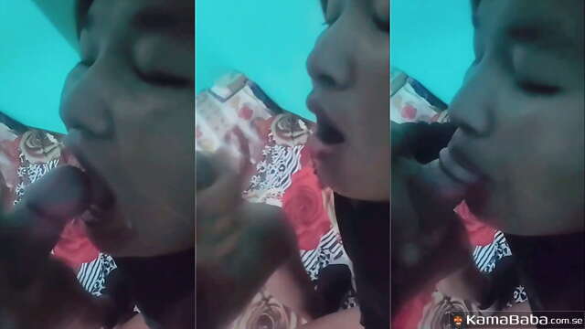 Hot Assamese Woman Swallows Massive Cum Load – Sexy Desi Amateur Facial