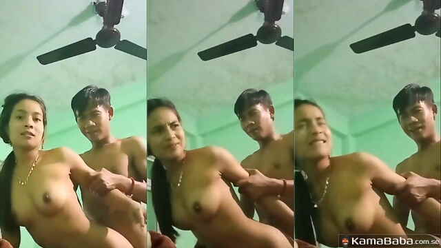 Hot Village Couple Doggy Style Sex: Real BF GF Fucking MMS Clip