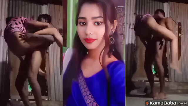 Hot Young Village Couple Standing Position Rough Sex – Amateur Action