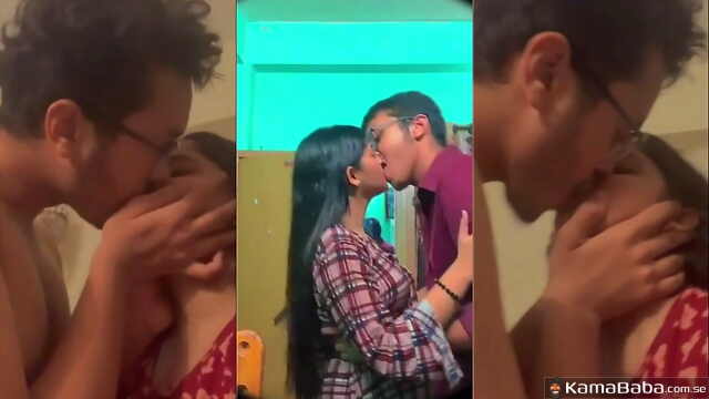 Intimate Desi Romance: Cute Young Bengali Couple’s Kinky Bathroom Session